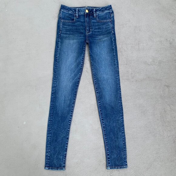 American Eagle Outfitters Denim - American Eagle Outfitters Super Stretch Hi-Rise Jeggings Sz2